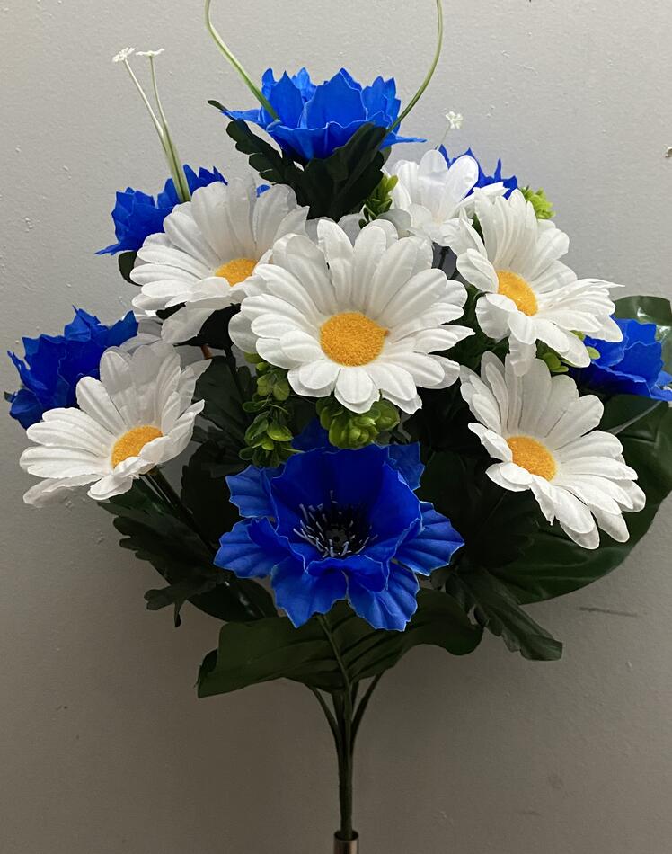 Ромашка+волошка