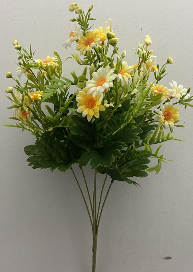 Ромашка двухцветная пластик